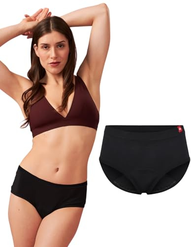 The Female Company Periodenunterwäsche Hipster Cotton – Zuverlässiger Auslaufschutz bei starker Blutung – Bio-Baumwolle & auslaufsicher - S bis XXL