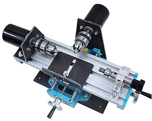 Fresadora de micro torno para procesamiento de piezas de precisión, velocidad variable de hasta 7000 RPM, ideal para aficionados y profesionales