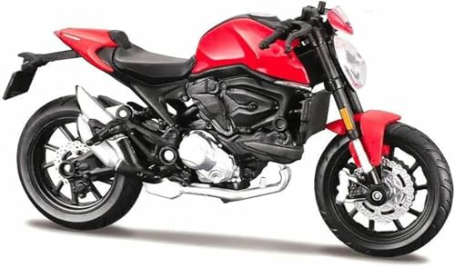 Leksaksmotorcykel Diecast Metal För Model 1/18 Collection Present till För Ducati För Monster 2021