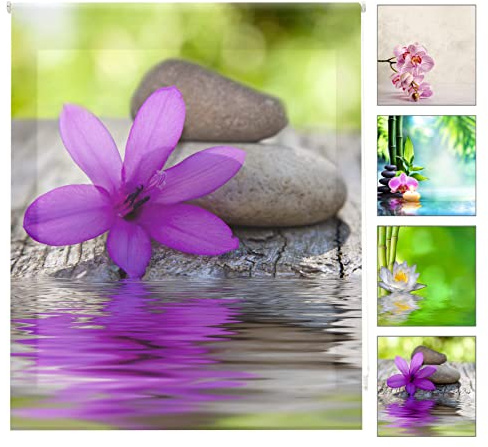 Blindecor Estor enrollable translúcido digital, Zen,W-Z-04502,110X180 cm