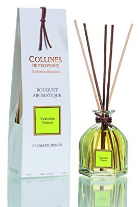 Collines de Provence Bouquet Aromatique 100ml Verveine, Transparent 7cm x 6cm x 23cm