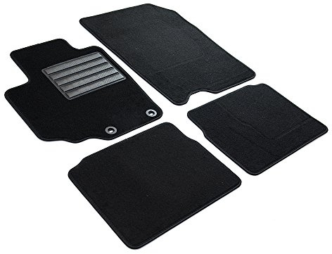 MDM SP-4328 Fußmatten Velours Autoteppich passend für Suzuki SX4 / S-Cross II 09.2013>2019, black