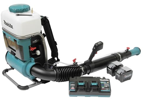 Makita PM001GL202 Akku-Rucksacksprühgerät 40V max. / 8,0 Ah, 2 Akkus + Doppelladegerät