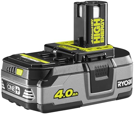 RYOBI 18 V ONE+ 4,0 Ah Lithium+ High Energy Akku RB1840T