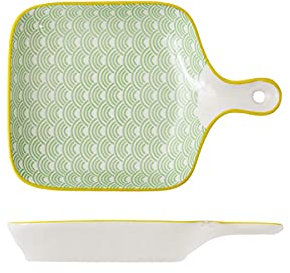 Plaque de cuisson, ustensiles de cuisson en céramique, moule à tarte en porcelaine, plat de cuisson rond en porcelaine, plat à tarte profond for quiche, 8,7 pouces, lot de 2, B (couleur : B) (couleur