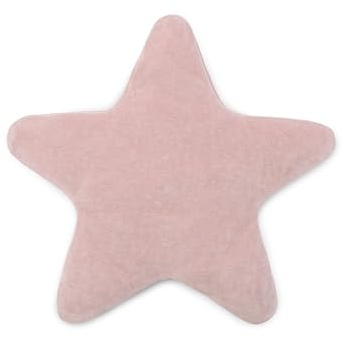 Ehrenkind® Wärmekissen Stern aus 100% Bio-Baumwolle Nickistoff | Kirschkernkissen für Babys & Kinder | Natürliches Wärme- & Kühlkissen mit herausnehmbarem Inlett | Sternform Rosé | Made in Europe