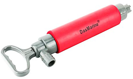 DasMarine Portable Kayak Hand Pump - 16 Floating Bilge Pump for Canoe & Outdoor Survival