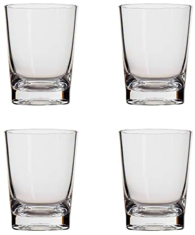 Lily's Home 1.5 oz Shot Glasses Sets with Heavy Base, Premium Clear Shatterproof Reusable Cups, Perfect for Any Liquor, Jello Shots, Condiments, Tasting, Sauce, Dipping and Food Sampling