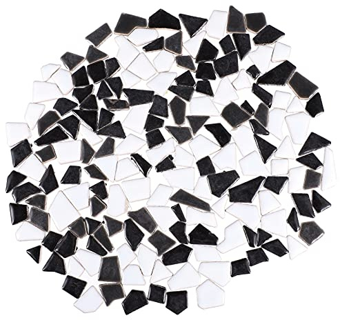 EXCEART 200g Unregelmäßige Keramikfliesen Glasiert Für Diy-projekte Mosaikfliesen Bunte Steine Zum Basteln Keramiksteine Für Dekoration