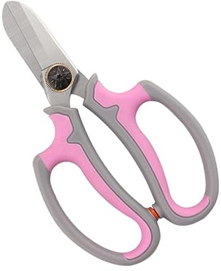 Happyyami Tijeras De Podar Flores Profesionales Duraderas y Ahorradoras De Mano De Para Plantas De Flores Para Floristería y Jardinería