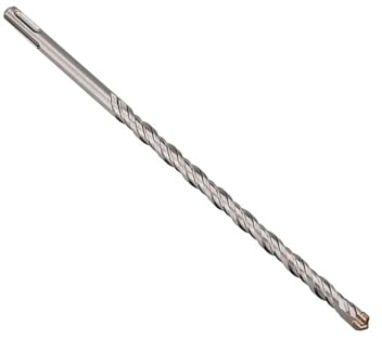 ZHLWei 260-mm-Steinbohrer mit SDS-Plus-Schaft for Elektrohammer, Wolframkarbid-Kreuzspitze, 6 mm | 8mm | 10mm | 12mm | 14mm | 16mm (Size : 25mm, Color : 260MM_Round)