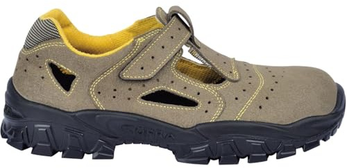 COFRA Sicherheitssandale Sandali di Sicurezza New Brenta S1P 41 Unisex-Adulto, Nero, EU