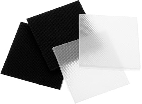 SHERCHPRY 2paare Anti-rutsch-pads Für High Heels Schuhsohlen-reparaturset Mit Absatzspitzen-ersatz Quadratische Fersenschutz-patches Für Schuhboden-reparatur Leise Und Haltbare Schuhbodenfli