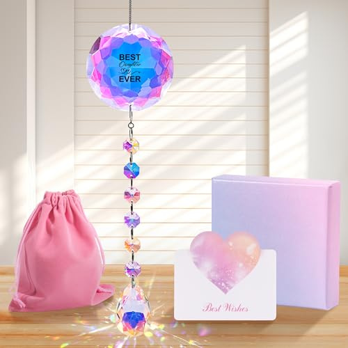 Crystal Suncatcher Gifts for Daughters - Birthday/Christmas from Mom, Women's Window Decor Home Décor, Daughter Keepsake