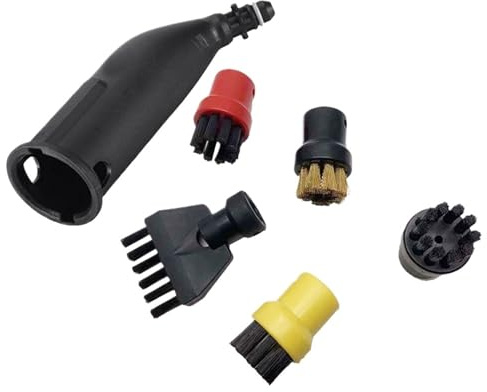 Steam Cleaner Slit Nozzle Brush Sprinkler Nozzle Head Flat Brush，Compatible for KARCHER， SC1/SC2/SC3/SC4/SC5 Steam Cleaner Brush