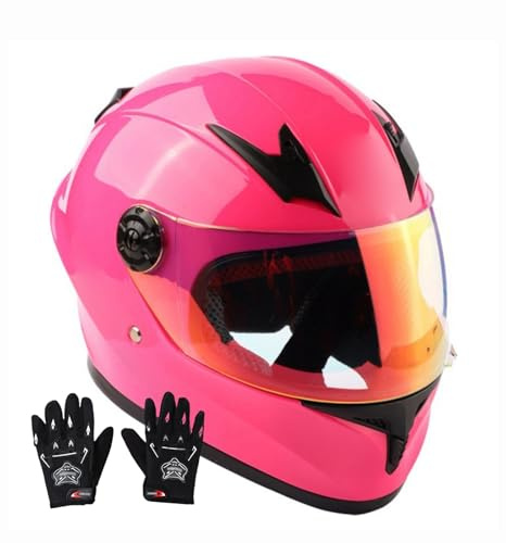 Casco Integral De Motocross Para Niños, Homologado Por La ECE, Para Jóvenes, Para Motocross, Todoterreno, Karts, Scooter, Motocicletas De 3 A 12 Años. 6,L/(51~52cm)