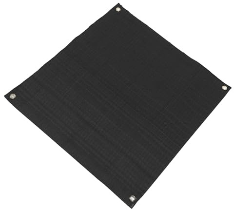 Alipis Rete di Sicurezza per Tiro L'Arco 2 MM Spessa Pannello di Contenimento Frecce Nero 50X50 CM Rete da Pratica Portatile per Esercitazioni all’Aperto e Indoor