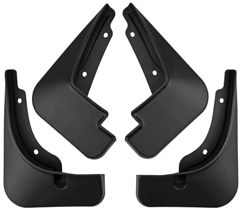 QWEERASS 4 Pezzi Paraspruzzi Auto,per Dacia Bigster 2025 - Anteriore Posteriore Parafango Impermeabile Resistente Schizzi Pneumatici Accessori