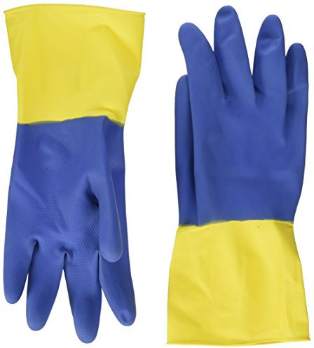 Cofan GUANTE BICOLOR LATEX REFORZ. TALLA 9 (L) - Unid: 12