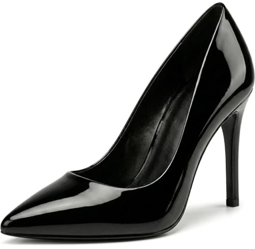 Womens Stiletto High Heel Pointed Toe Pumps Ladies Wedding Bridal Occasion Heeled Clubbing Work Fashion Court Shoes Size 3-12