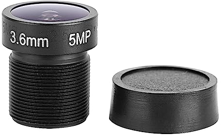 Telecamera di rete di sicurezza HD da 5 MP Obiettivo a scheda singola Grandangolare da 90 gradi F 2.0/M12 Accessori di ricambio per obiettivo da 3,6 mm