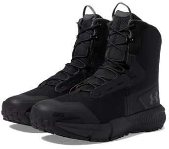 Under Armour Men's Charged Valsetz 4E, 001 BLACK, 13