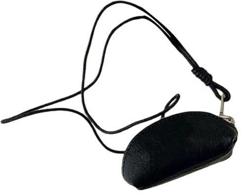 ZBIianxer Pochettes à bandoulière Portables, organisateurs de clés de Voiture, matériaux PU Robustes pour Le Rangement Quotidien des Essentiels, Portefeuille de Cou