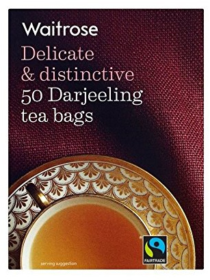 Darjeeling Bustine Di Tè Waitrose 50 Per Confezione - Confezione da 2