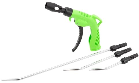 OEMTOOLS 24439 5-Pc Air Blower Gun, 1/4 Air Blow Gun Inlet, Includes Turbo Air Nozzle, Variable Air Gun Blower Trigger, Air Blow Gun Kit, 160 PSI Compressor Air Gun