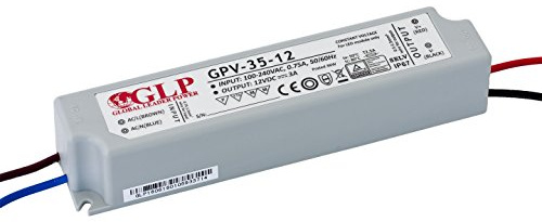 24 V 35 W Tira LED Driver GPV de 35 – 24 fuente de alimentación conmutada IP67 Fuente