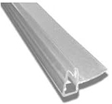 Joint vertical pour cabine de douche entre pan fixe et porte