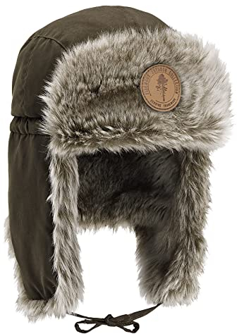 PINEWOOD Murmansk Winterkappe Mütze, wildlederbraun, M-L