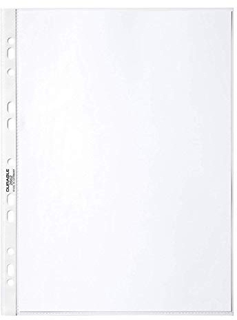 Durable 266819 Prospekthüllen DIN A4 Business, 0,05 mm, glasklar (800 Stück)