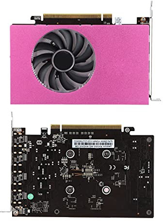Annadue Tarjetas Gráficas para Juegos De Computadora, PCI Express 3.0 X 8, Salida HDMI * 4, 4GB 128bit GDDR5 1183 / 6000MHz, para Windows 7 (64) / Windows 10 (64)