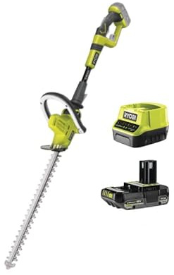 Pack RYOBI Taille-Haies OHT1850X - 18V One+ - Bras articulé - 1 Batterie 2.0Ah - 1 Chargeur Rapide