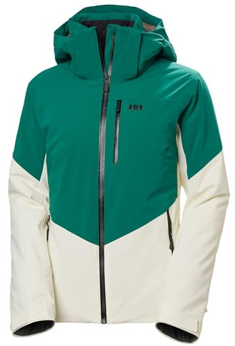 Helly Hansen Damen W Alphelia Jacke, Smaragd Schnee, S