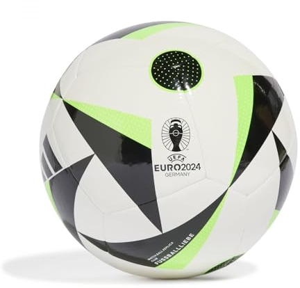 Adidas Fussballliebe Club Euro 2024 Ball IN9374, Unisex Footballs, White, 4 EU