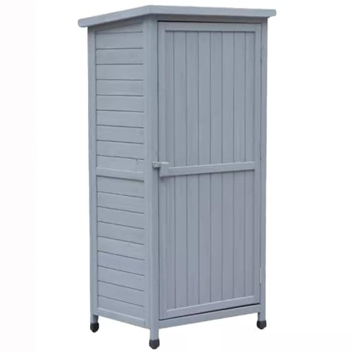 Geräteschuppen Lagerschrank for den Außenbereich, Garten-/Hof-Lagerschrank, Haushaltsschrank, Werkzeugschrank for den Außenbereich Gerätehaus