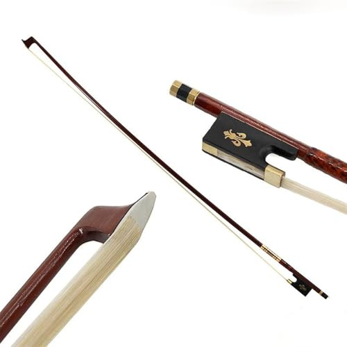 Geigenbogen Violinbogen Für Brasilianisches Rotes Sandelholz Echtes Pferdeschwanzhaar 1/2/3/4/8(1010-3/4-685mm)