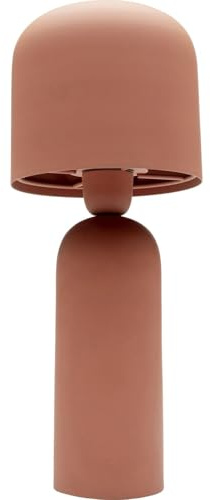 Kare Design Tischlampe Maya Rot, Metall, Skandinavisch, Moderne Tischleuchte, Schreibtischlampe, Büro, Wohnzimmer, Schlafzimmer, Office, keine Leuchtmittel inklusive, 39x15.5x15.5 (HxBxT)