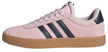 adidas dam Vl Court 3.0 Shoes, Clear Pink/Legend Ink/Gum 3, 38 EU