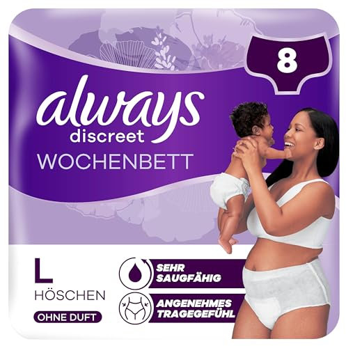 Always Discreet Wochenbett Höschen L