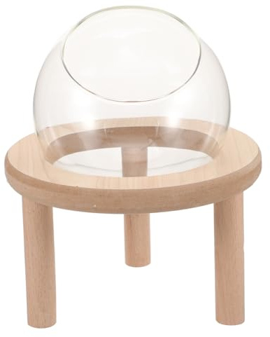 WEKAMOS Transparente Sandbadewanne für Hamster und Meerschweinchen und Glas Verhindert Sandsandverlust Sicher zum Spielen und Baden im Haushalt