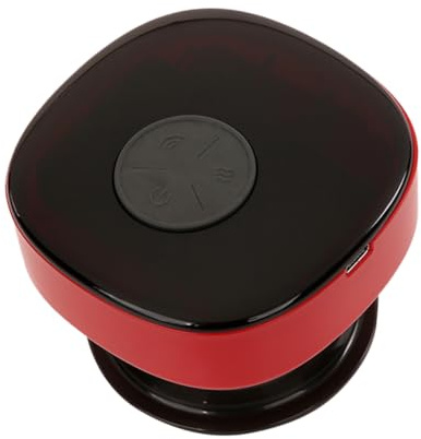 ZUNOXAZ Massaggiatore per Coppettazione Elettrico Portatile Rosso Riscaldamento Dispositivo per Terapia di Scraping a Vuoto Multiuso per Massaggio Corpo e Alleviamento