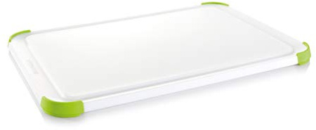 Tescoma 378930 Tagliere, Plastica, Bianco/Verde, 30x20 cm