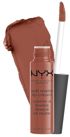 NYX Professional Makeup Soft Matte Lip Cream, Finish matte e cremoso, Colore extra-pigmentato, Long Lasting, Tonalità: Leon