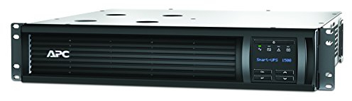 APC Smart-UPS SMT-SmartConnect - SMT1500RMI2UC - Unterbrechungsfreie Stromversorgung 1.500VA (Rackeinbau 2U, Cloud-monitoring fähig, 4 Ausgänge IEC-C13)