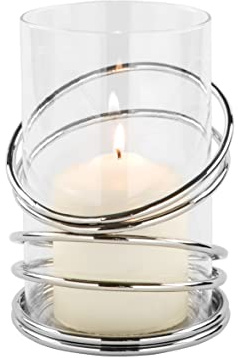 GLASZYLINDER, Glaszylinder mit Boden, Glas, glatt, transparent, H. 18 cm, D. 11 cm