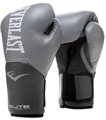 Everlast Unisex – Erwachsene Boxhandschuhe Pro Style Elite Glove Handschuhe Grau 14oz