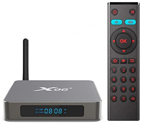 AMITVA Android 11.0 TV Box, X96 X6 8GB RAM 128GB ROM Android TV Box RK3566, Dual-Wifi 2.4G/5G Ethernet 1000M LAN Bluetooth 4.2 with 8K/6K/3D/USB 3.0 Set Top Box,8GB+64GB
